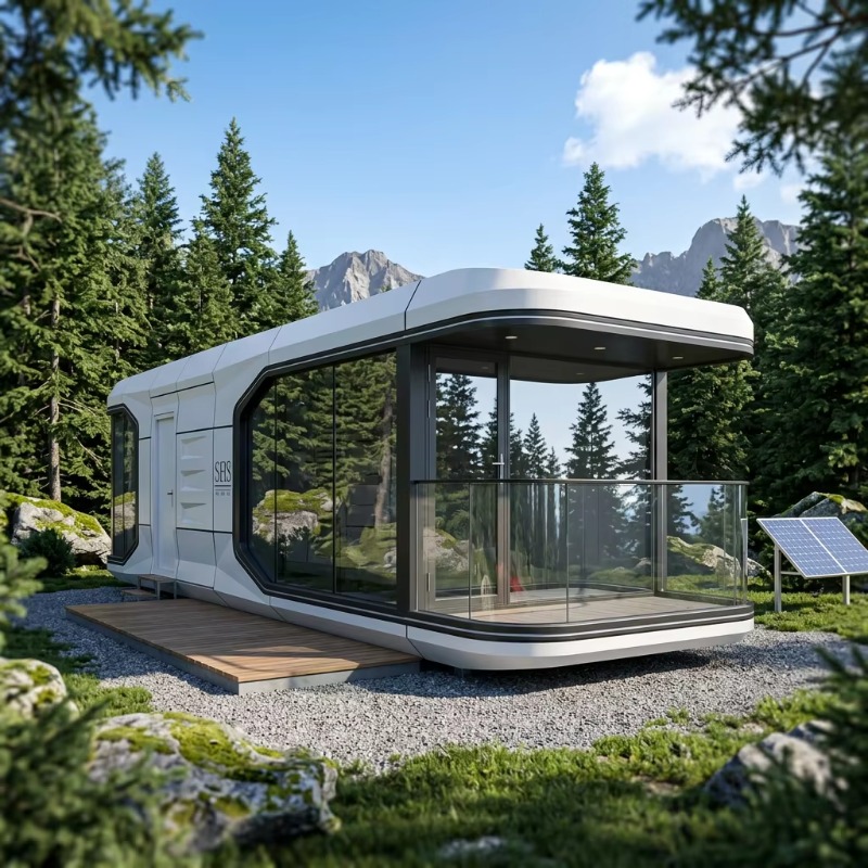 Modern Space Capsule Tiny Hous - مراجعة Airbnb Smart Home وسعره