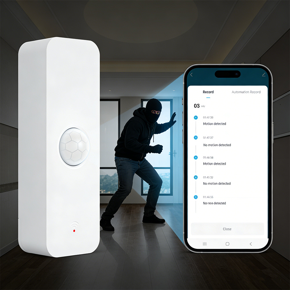 Tuya WiFi Zigbee PIR Motion Se - مراجعة Smart Home System وسعره