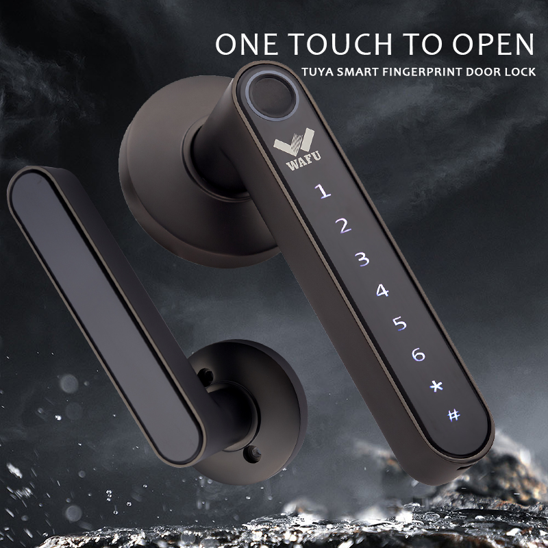 WAFU 016 Fingerprint Smart Doo - مراجعة Airbnb Smart Home وسعره