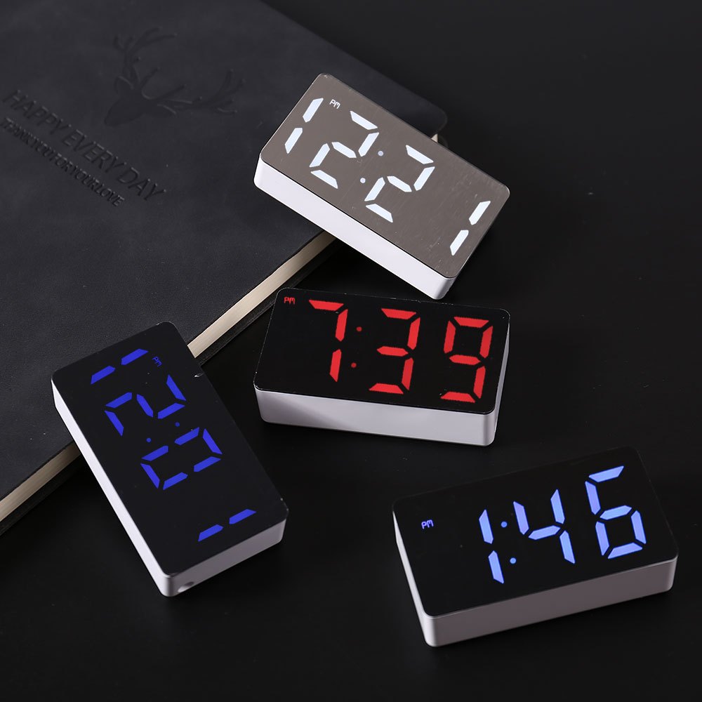 LED Electronic Watch Mirror Al - مراجعة Smart Home Retrofit وسعره