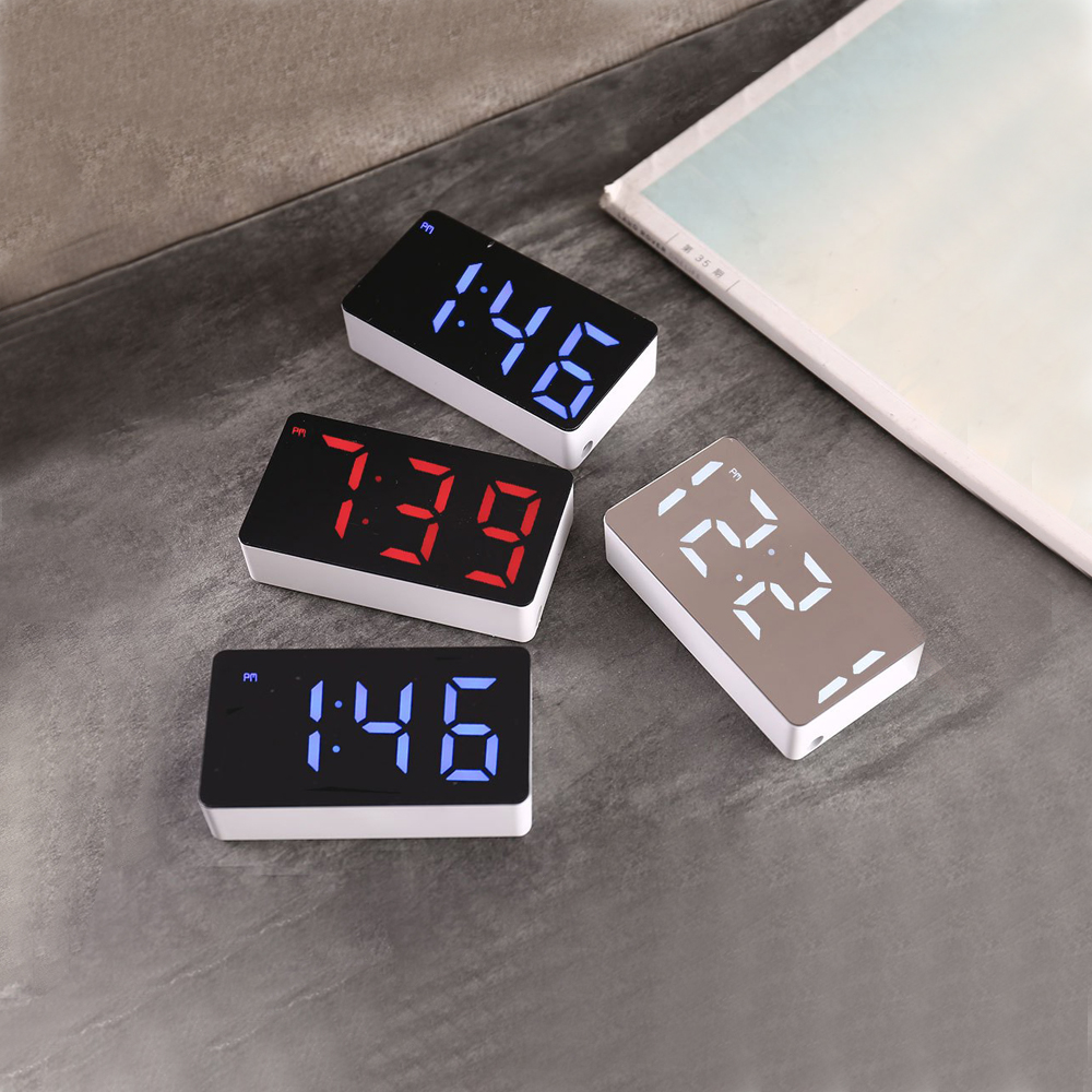 LED Electronic Watch Mirror Al - مراجعة Smart Home Retrofit وسعره