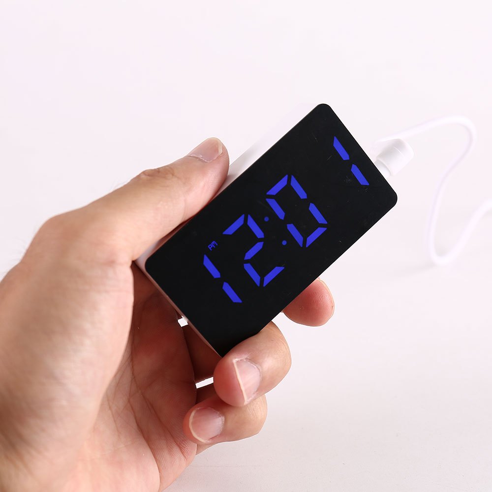 LED Electronic Watch Mirror Al - مراجعة Smart Home Retrofit وسعره