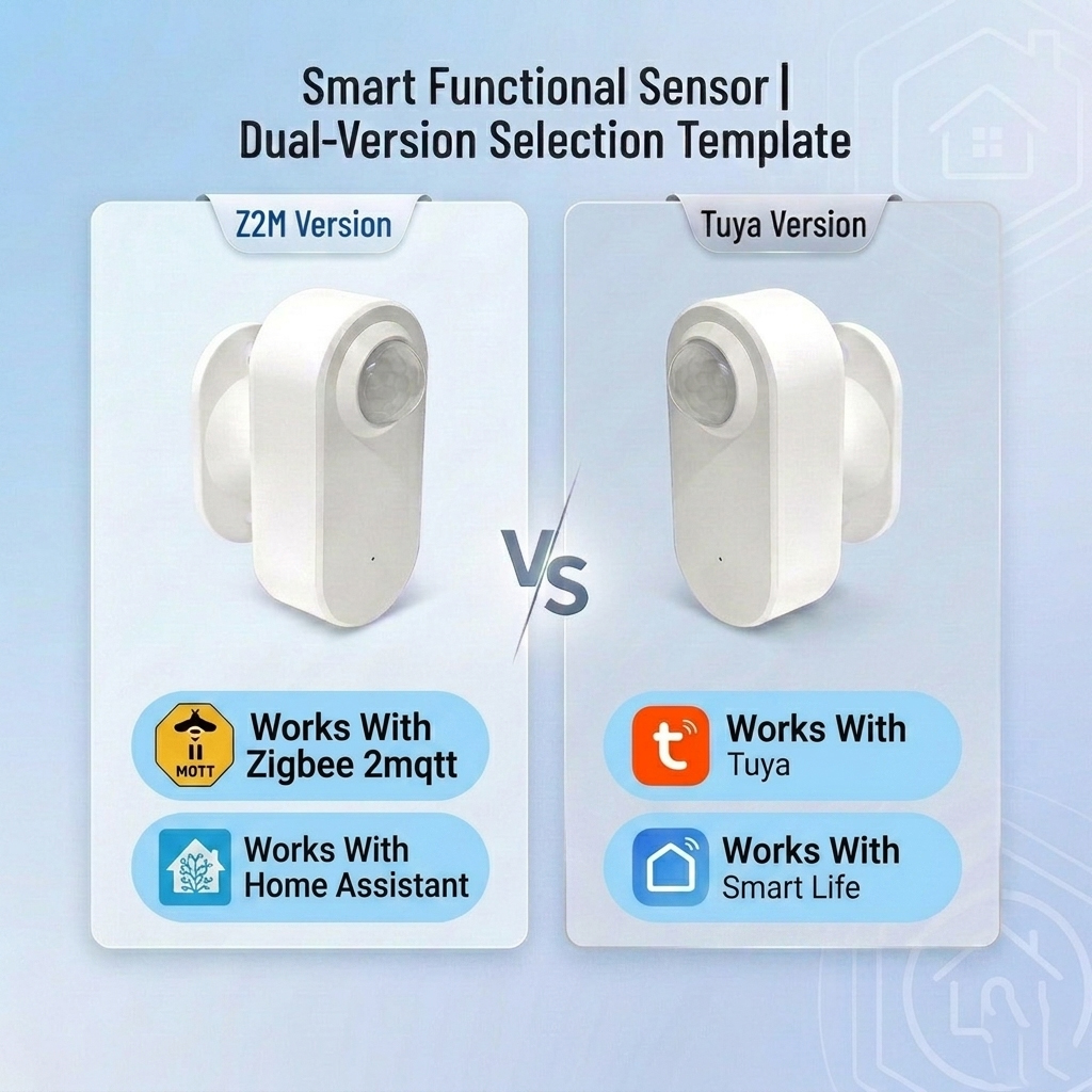 Tuya Human Presence Sensor Sma - مراجعة Smart Home Retrofit وسعره