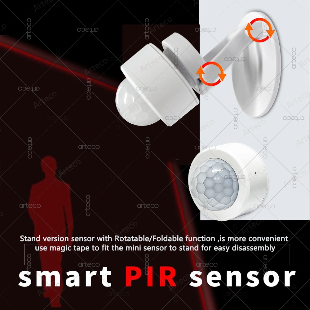 Zigbee 3.0 Mini PIR Motion Sen - مراجعة Zigbee Gateway وسعره