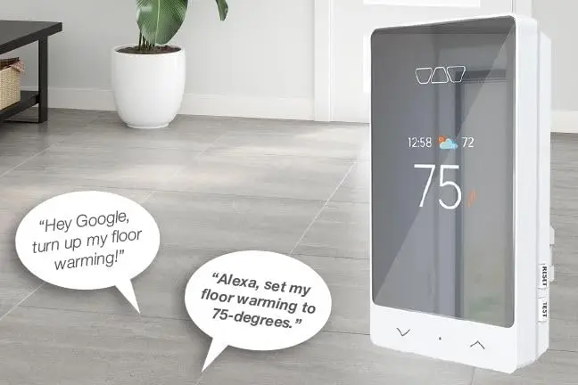 Smart Thermostat with Floor Se - مراجعة Smart Home Energy App وسعره