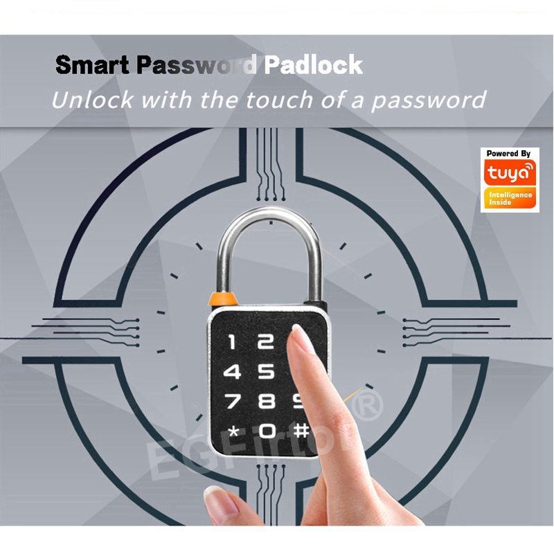 Tuya Bluetooth APP Password Co - مراجعة Smart Home Lock وسعره