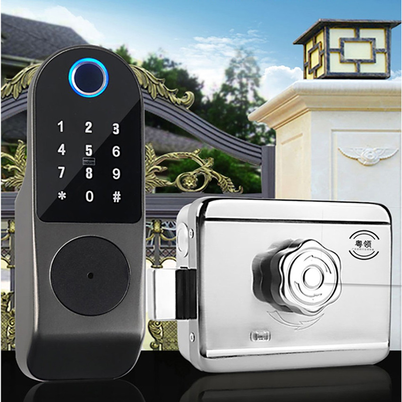 No Wiring Outdoor Waterproof S - مراجعة Smart Home Lock وسعره
