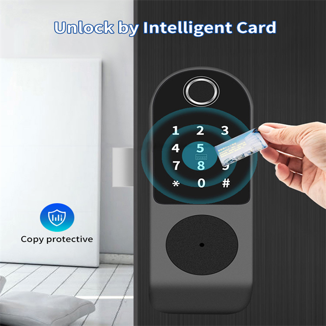 No Wiring Outdoor Waterproof S - مراجعة Smart Home Lock وسعره