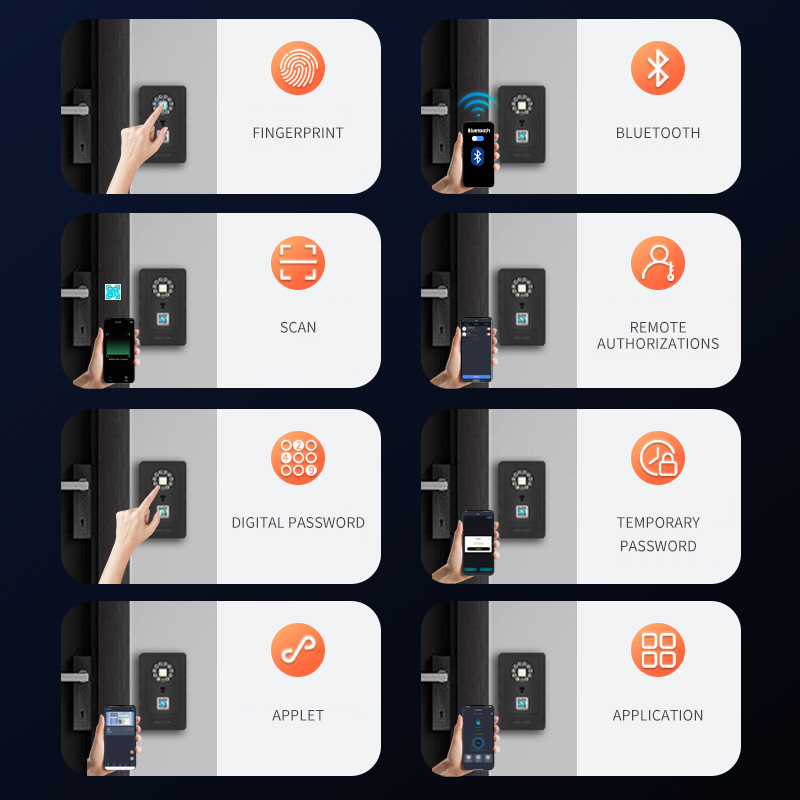 Intelligent Padlock Hang Desig - مراجعة Smart Home Lock وسعره