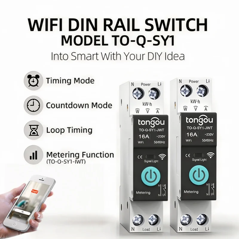 WiFi Smart Circuit Breaker Tuy - مراجعة Smart Home Energy App وسعره