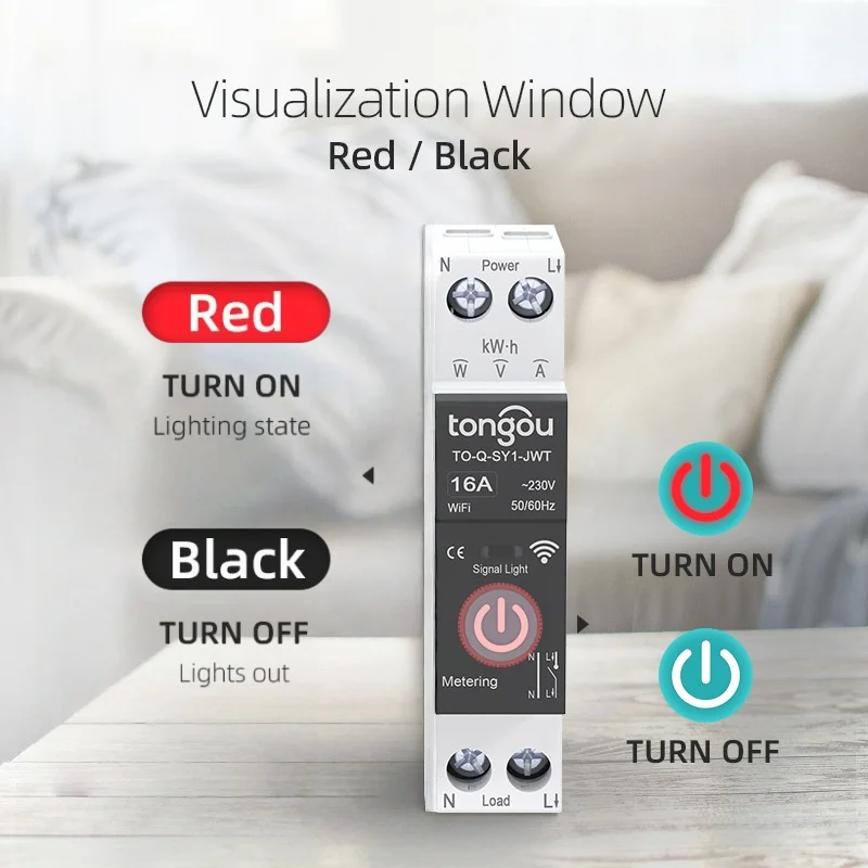 WiFi Smart Circuit Breaker Tuy - مراجعة Smart Home Energy App وسعره