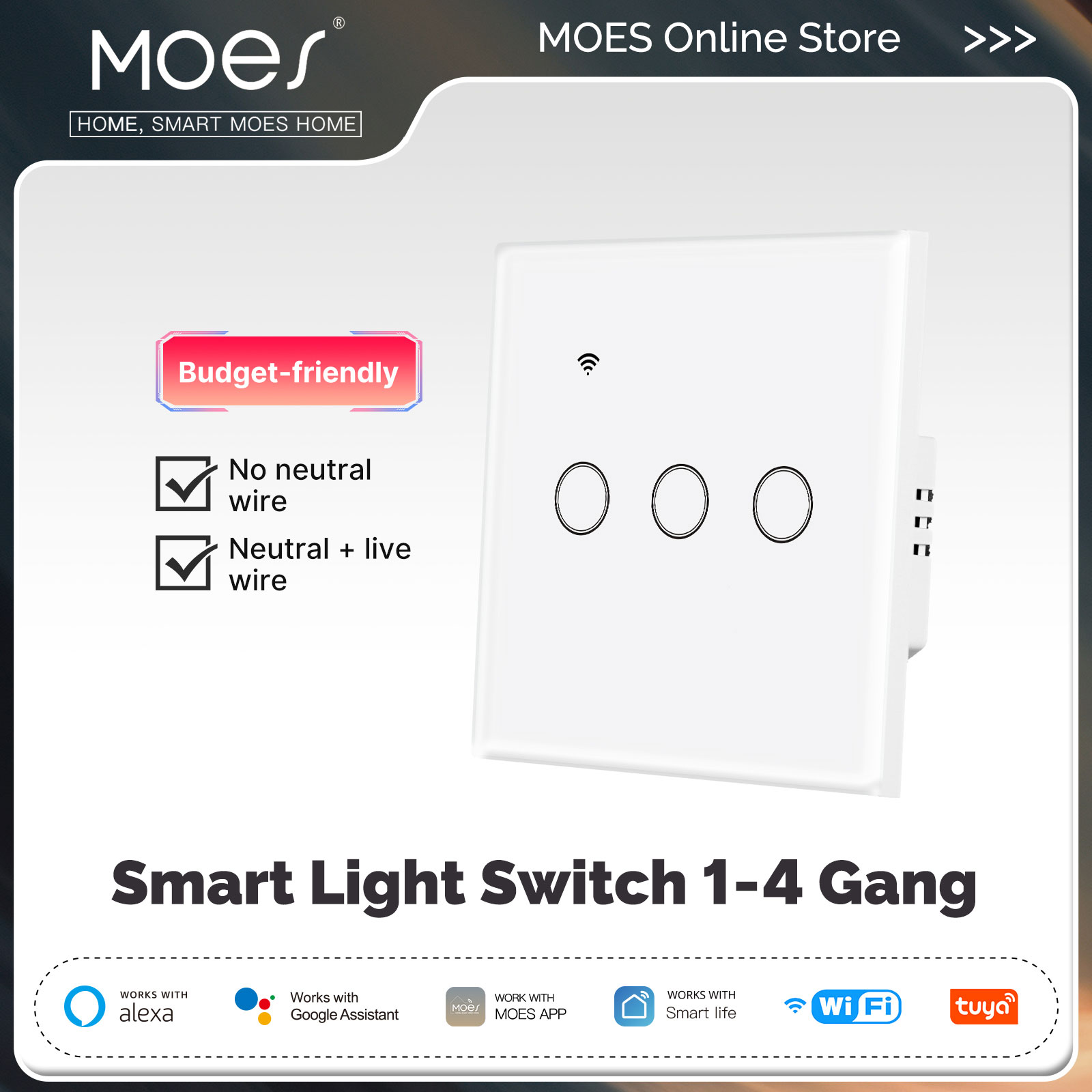 Tuya WiFi Smart Light Switch G - مراجعة Smart Home System وسعره