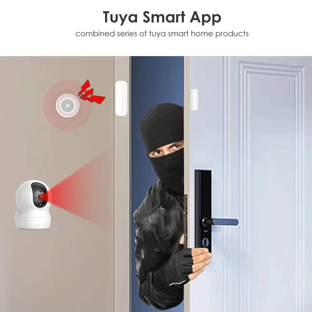 Tuya Zigbee/WiFi Magnetic Door - مراجعة Zigbee Gateway وسعره