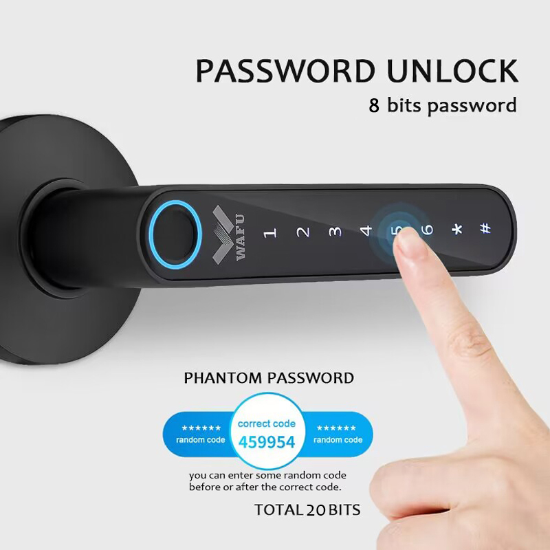 Multiple Unlocked ways with Ph - مراجعة Smart Home Lock وسعره