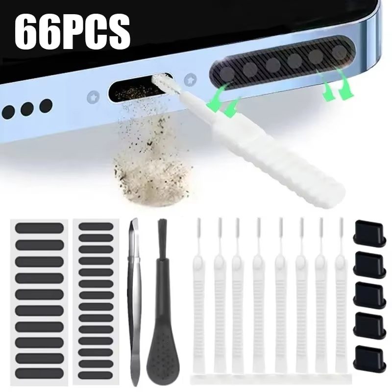 66pcs Phone Charging Port Clea - مراجعة Smart Home Xiaomi وسعره