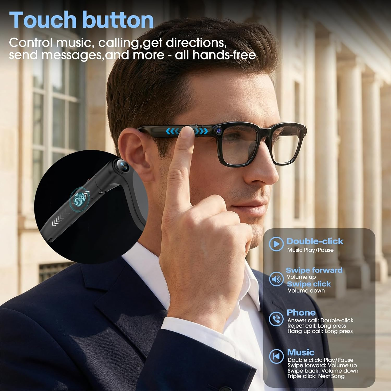 2026 New HD Smart Audio Glasse - مراجعة Smart Home Speaker وسعره