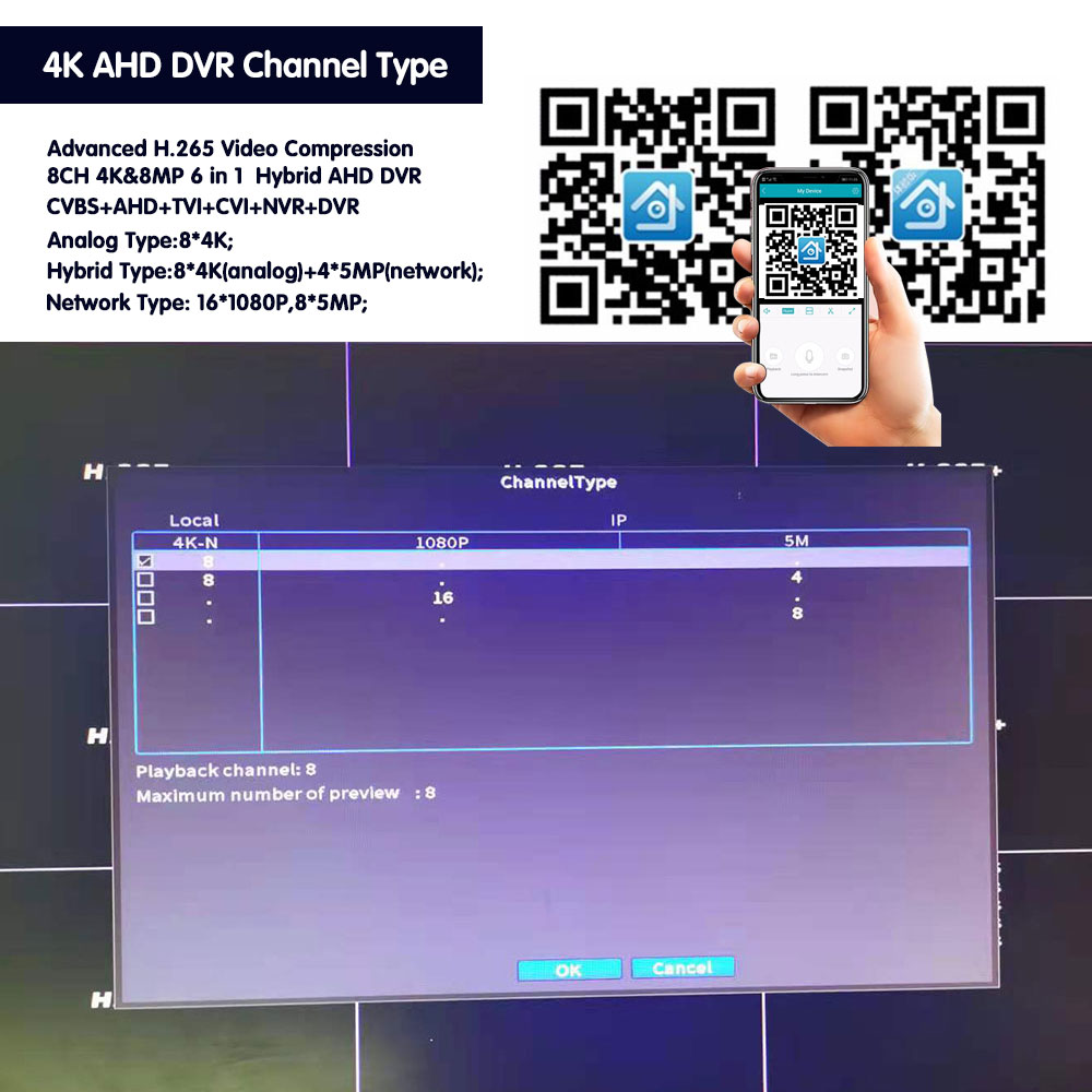 NINIVISION 8CH 4K AHD DVR AI H - مراجعة Smart Home Microsoft وسعره
