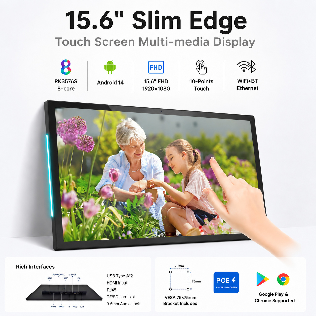 Interactive 15.6 inch Android  - مراجعة Smart Home X10 وسعره