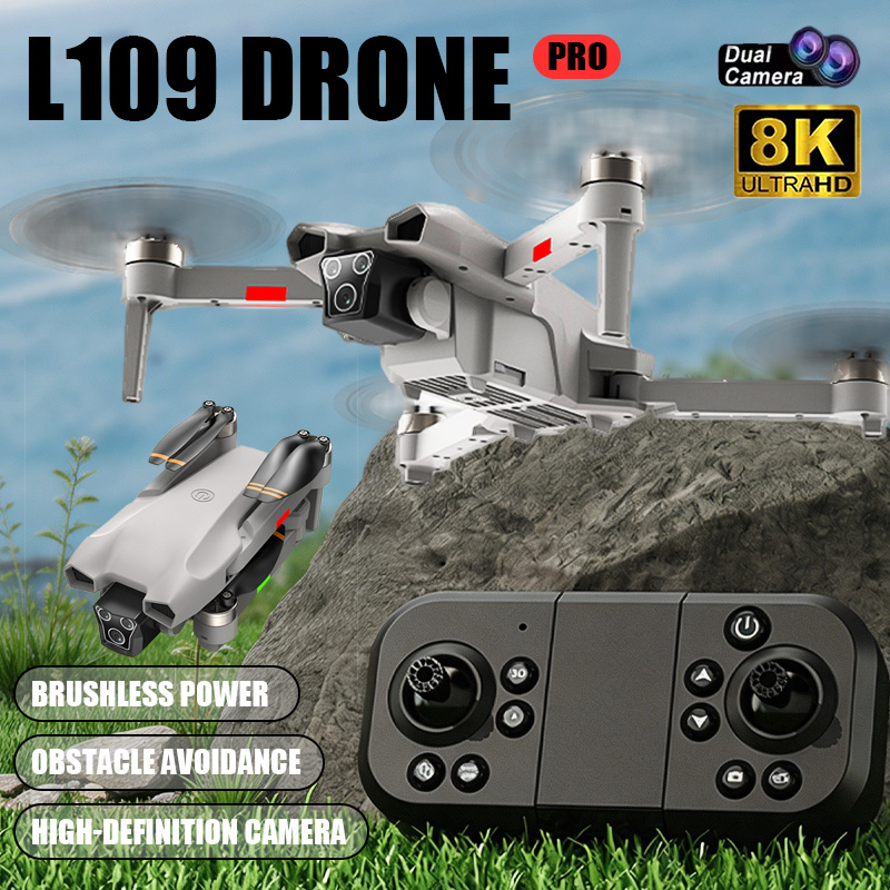 NEW Hot L017 Pro Drone Brushle - مراجعة Smart Home Camera وسعره