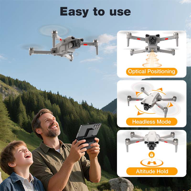 NEW Hot L017 Pro Drone Brushle - مراجعة Smart Home Camera وسعره