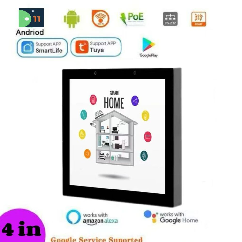 2025 New 4 Inch POE Tablet Con - مراجعة Smart Home Tablet وسعره