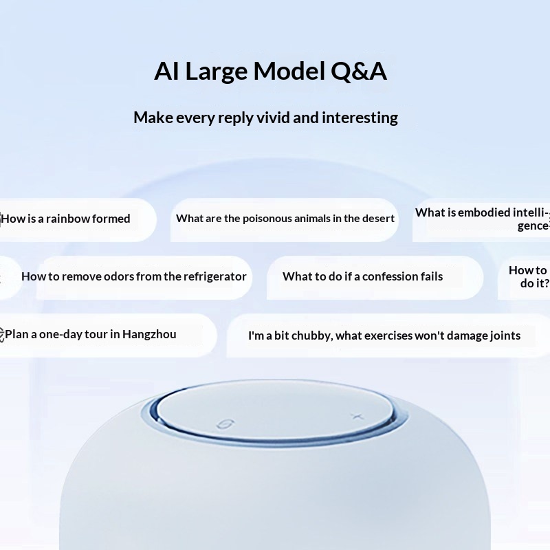 Luo Xiaohei Smart Speaker AI Q - مراجعة Smart Home Speaker وسعره