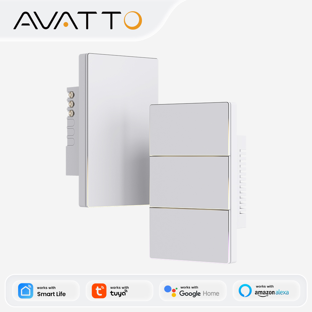 AVATTO 1/2/3/4 Gang WiFi Smart - مراجعة Smart Home Button وسعره