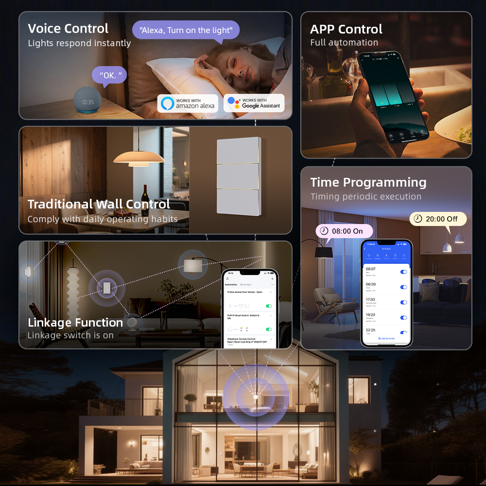 AVATTO 1/2/3/4 Gang WiFi Smart - مراجعة Smart Home Button وسعره