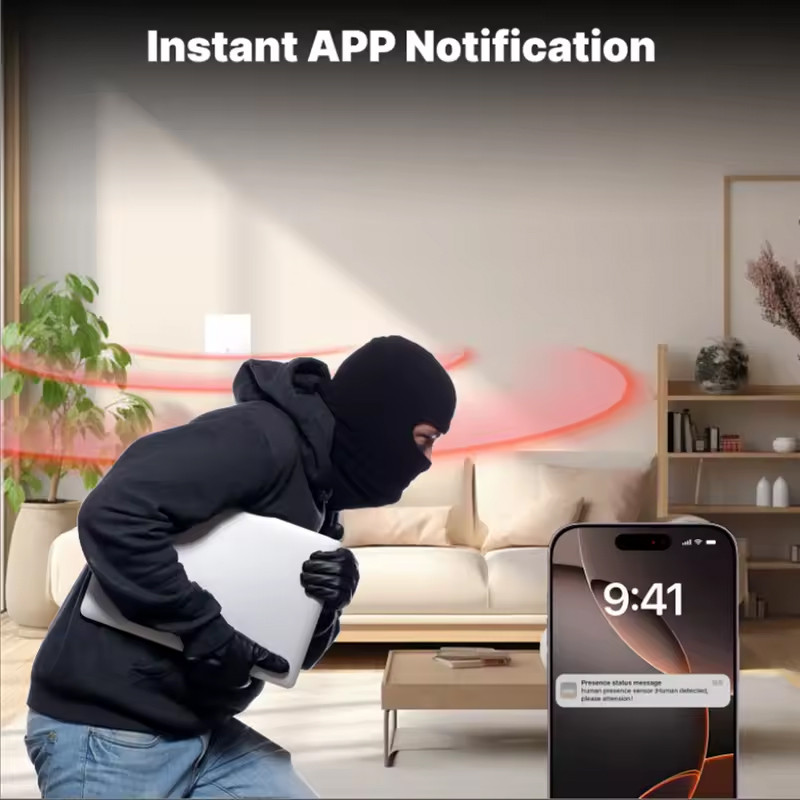 MOES Tuya ZigBee Smart Human P - مراجعة Smart Home Retrofit وسعره