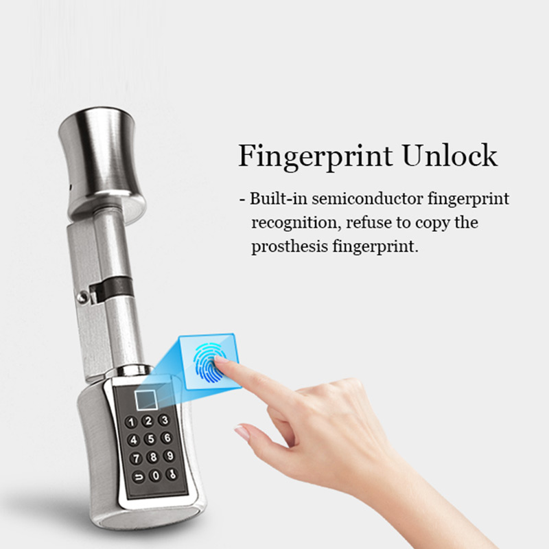 Fingerprint Smart Cylinder Loc - مراجعة Airbnb Smart Home وسعره
