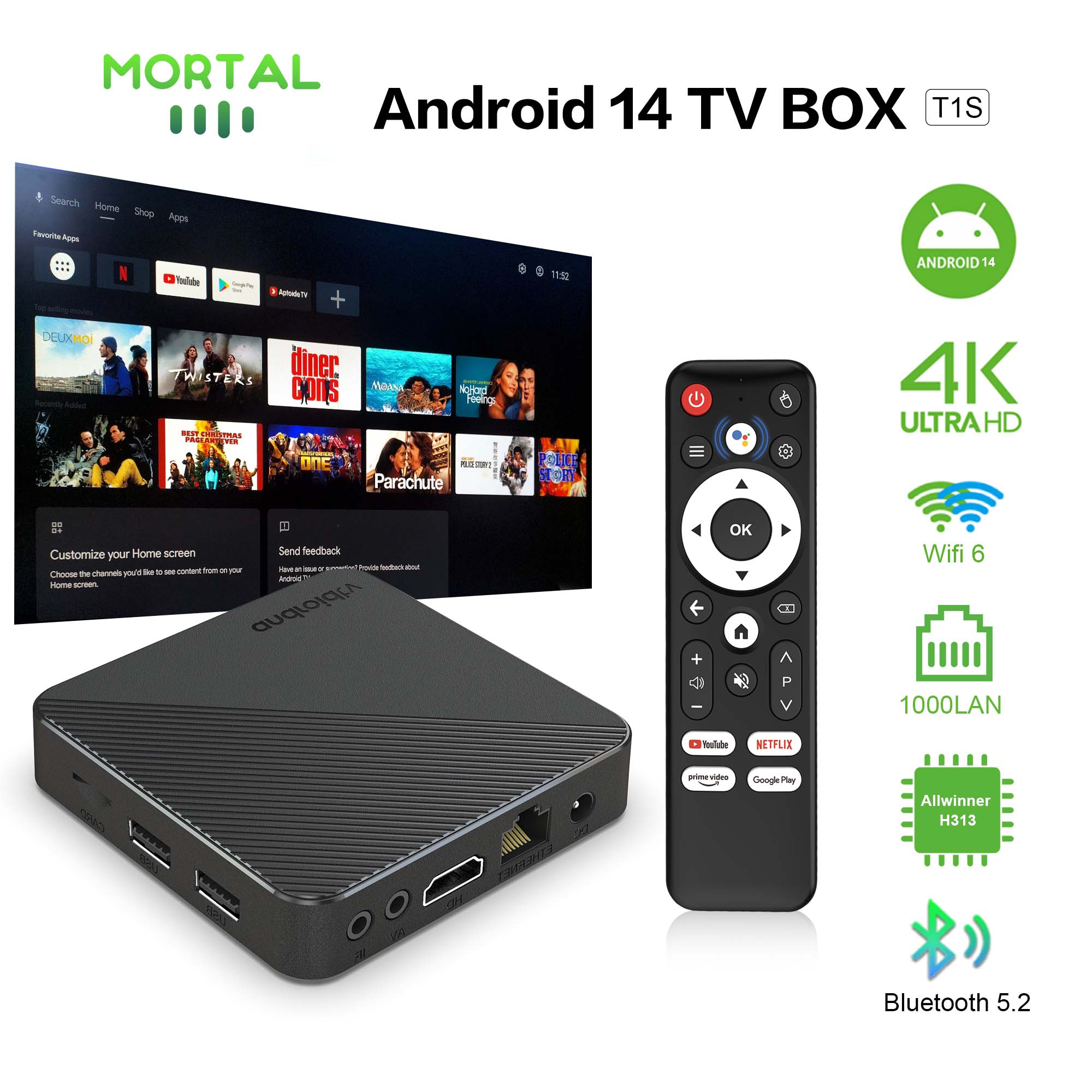 Android14 TV Box Smart Home th - مراجعة Smart Home Plus وسعره