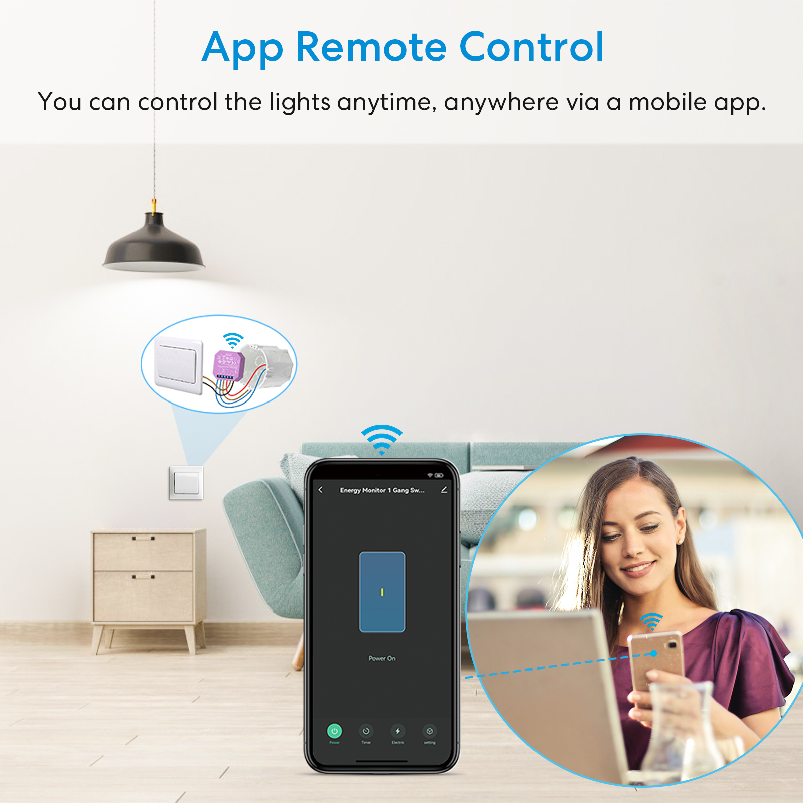 QCSMART Wireless Power Energy  - مراجعة Smart Home Energy App وسعره