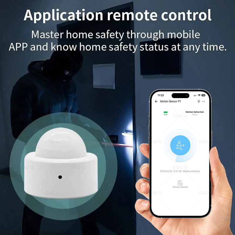 Zigbee Mini PIR Motion Sensor  - مراجعة Zigbee Gateway وسعره