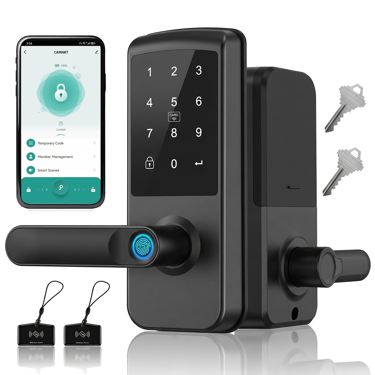 Fingerprint Smart Door Locks ( - مراجعة Airbnb Smart Home وسعره