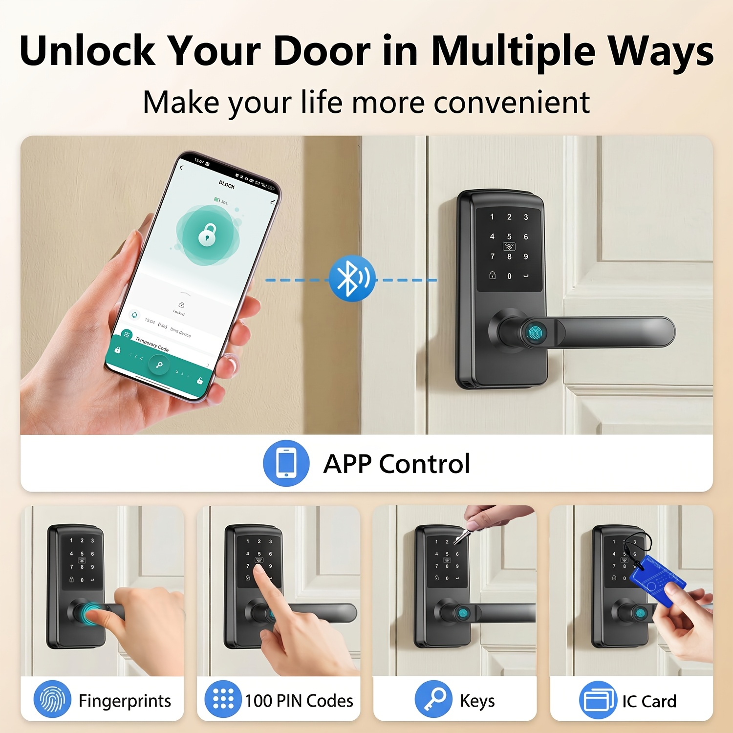 Fingerprint Smart Door Locks ( - مراجعة Airbnb Smart Home وسعره