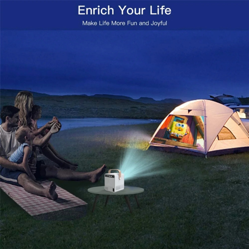 Portable Smart 4K Projector Mi - مراجعة Smart Home Speaker وسعره