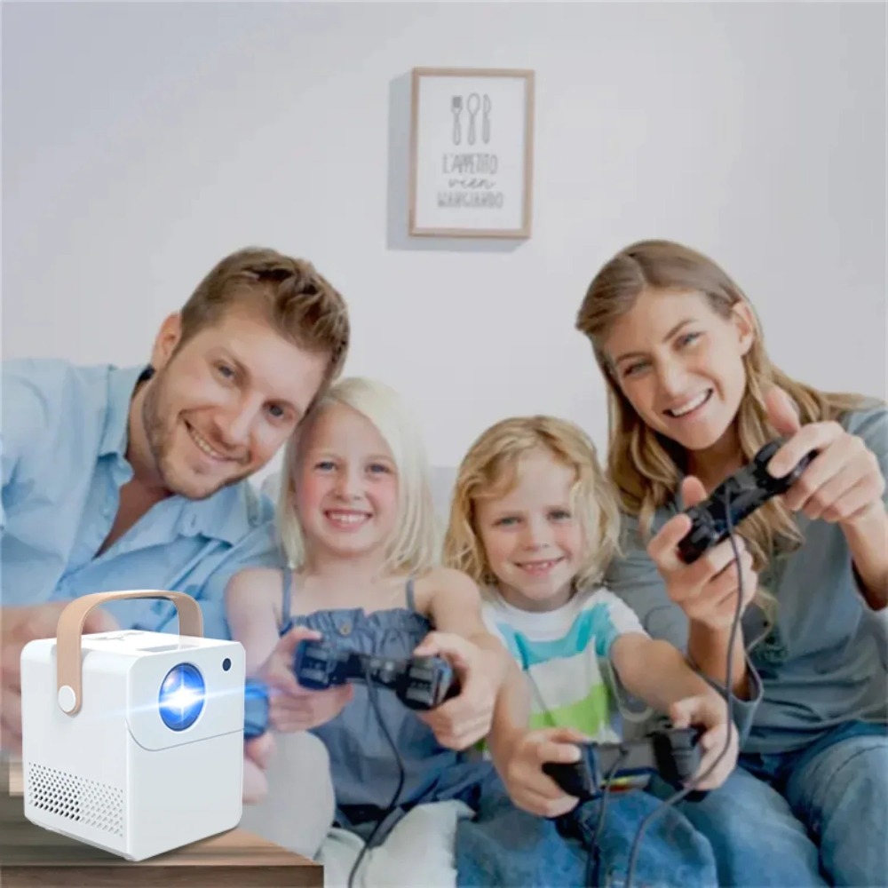 Portable Smart 4K Projector Mi - مراجعة Smart Home Speaker وسعره