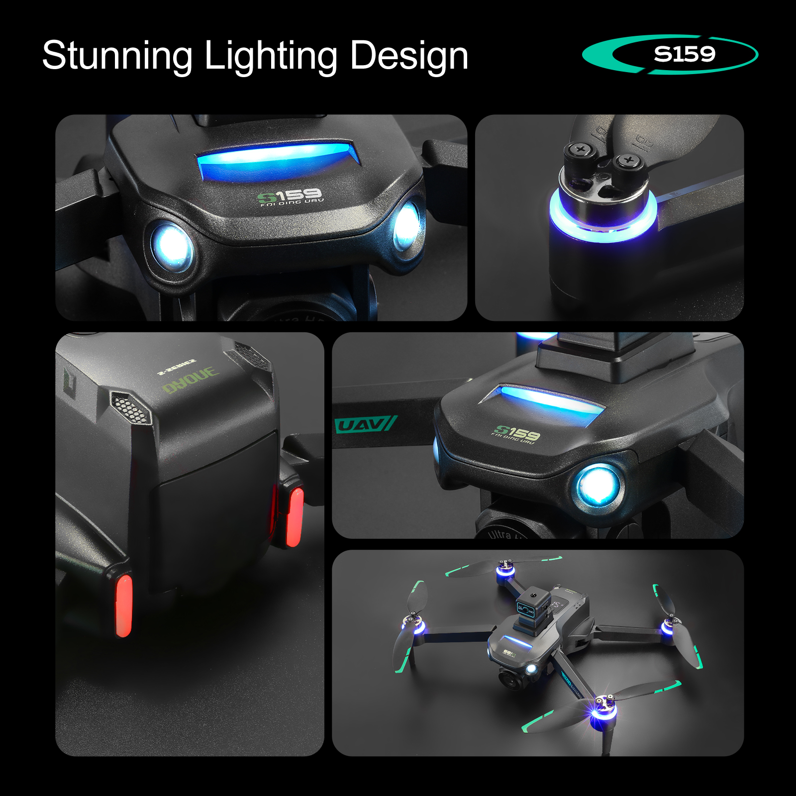 S159 GPS Drone 4K Profesional  - مراجعة Smart Home Camera وسعره
