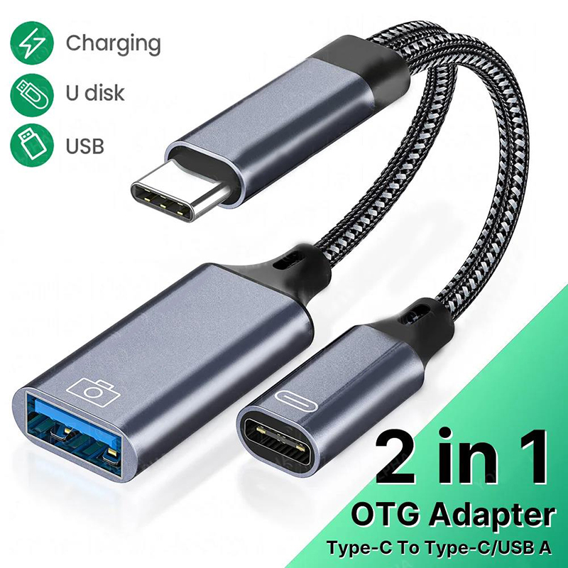 2 In 1 Type C to USB A OTG Cab - مراجعة Smart Home Xiaomi وسعره