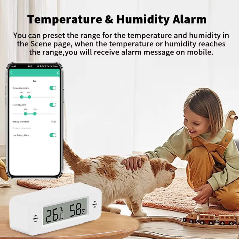 Tuya Zigbee WiFi Mini Temp & H - مراجعة Smart Home Tablet وسعره