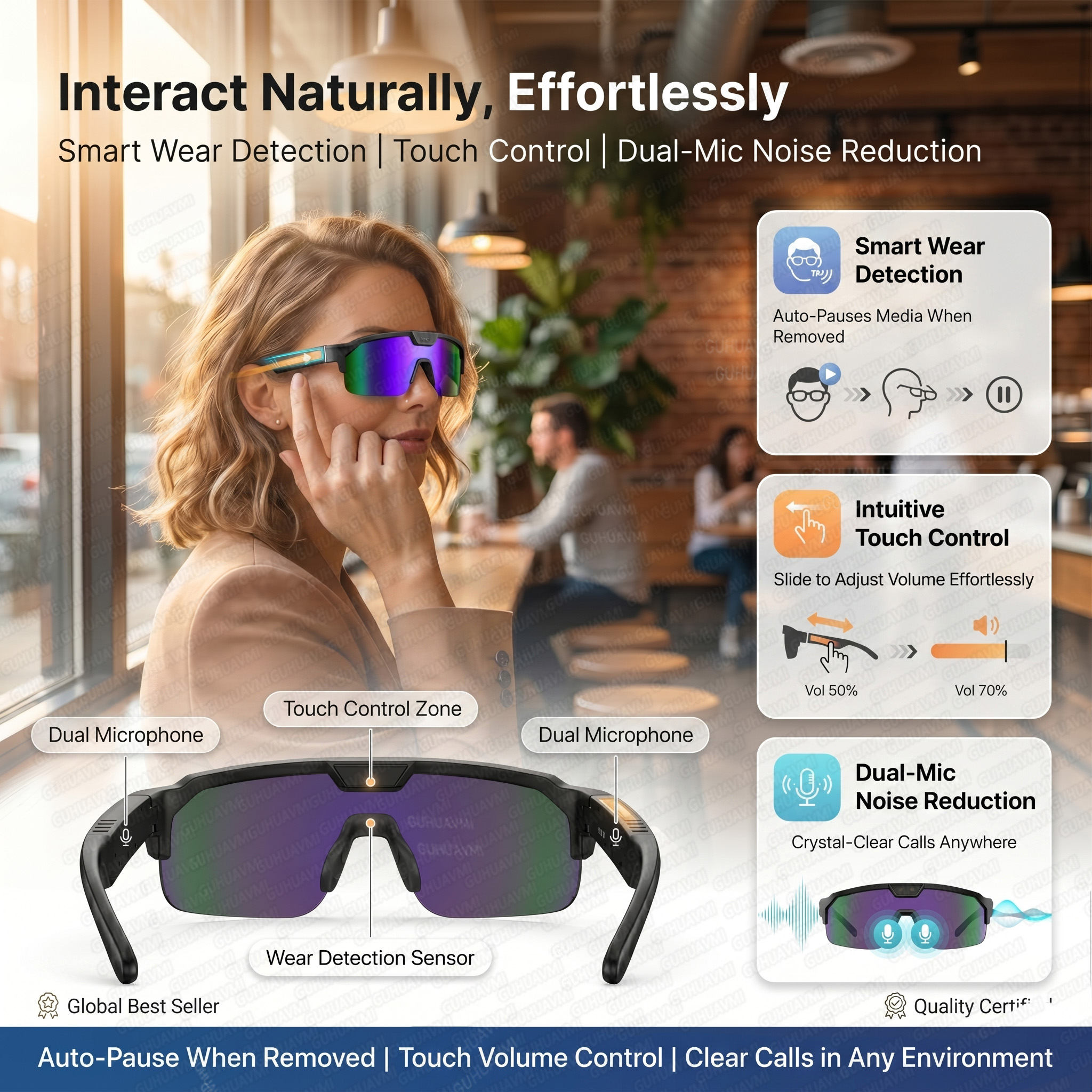 Smart Glasses with 4K HD Anti- - مراجعة Smart Home Speaker وسعره
