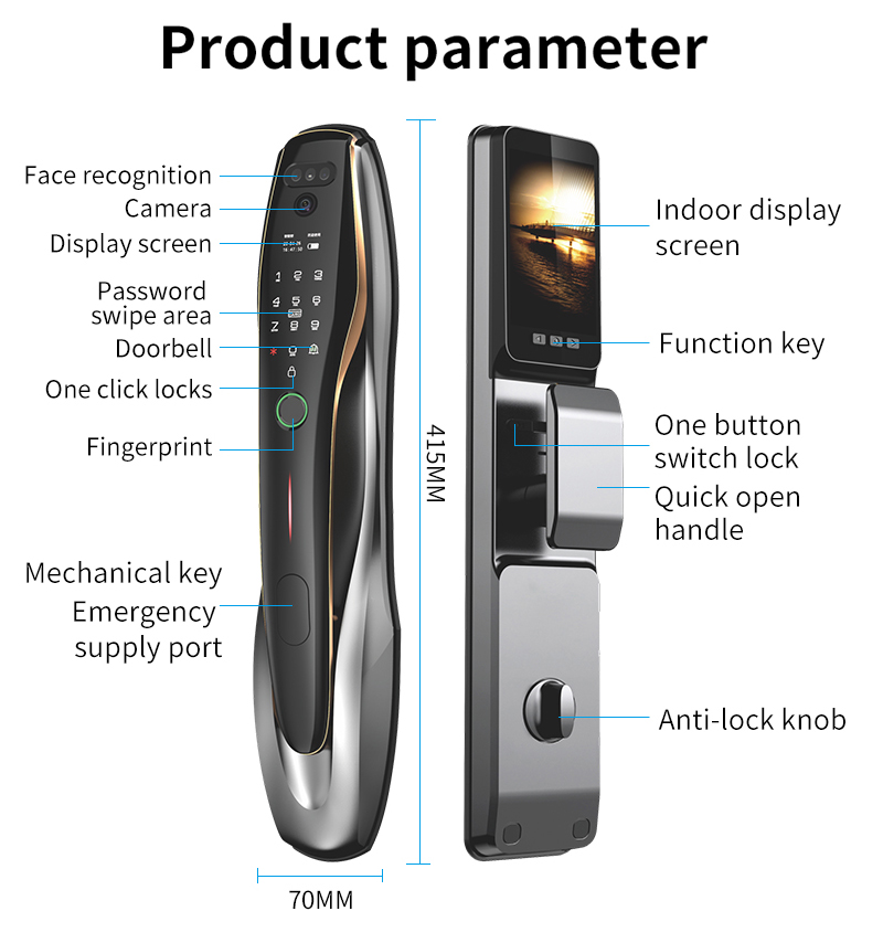 TYSH Tuya Security Fingerprint - مراجعة Smart Home Camera وسعره