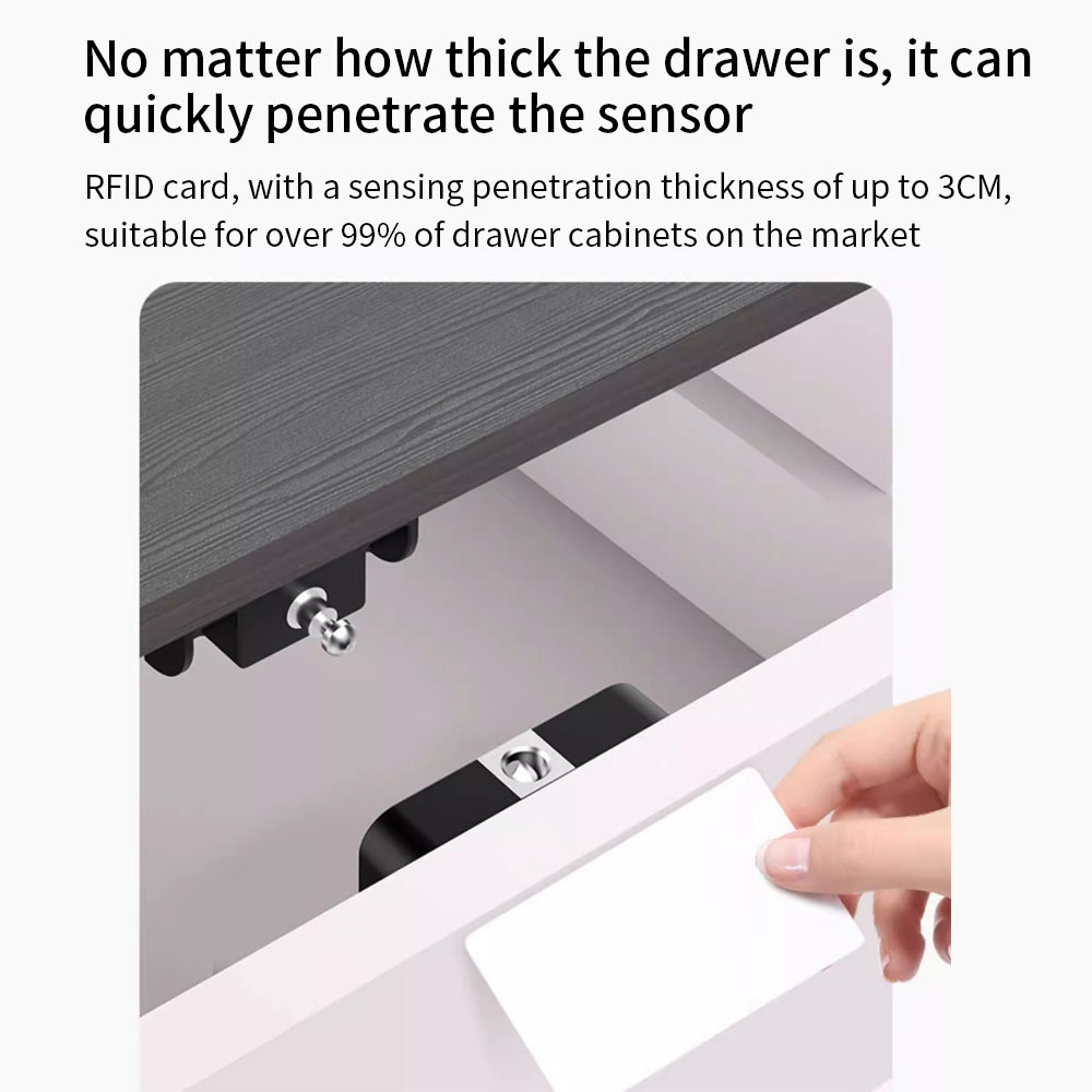 Tuya Hidden Cabinet Lock RFID  - مراجعة Smart Home Lock وسعره