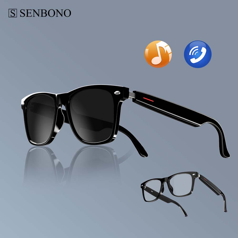 SENBONO E13 Smart Glasses:Blue - مراجعة Smart Home Speaker وسعره